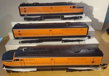 MTH RAIL KING TCA ALCO PA ABA DIESEL SET NEW UNRUN TESTED ORIG BOXES 30-2172-1