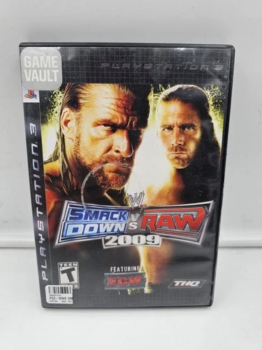 WWE Smackdown vs. Raw 2009 (Sony PlayStation 3 PS3, 2008)