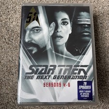 Star Trek: The Next Generation - Seasons 4-6 DVD, 2016 21 Disc Set NEW Sealed