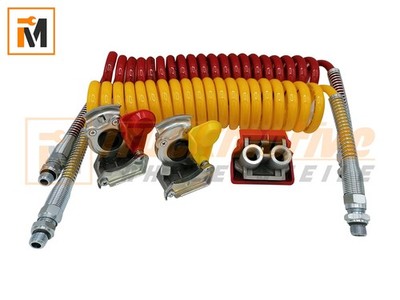 Schnellkupplungs Set M16 für DuoMatic am Auflieger Universal für diverse LKW
