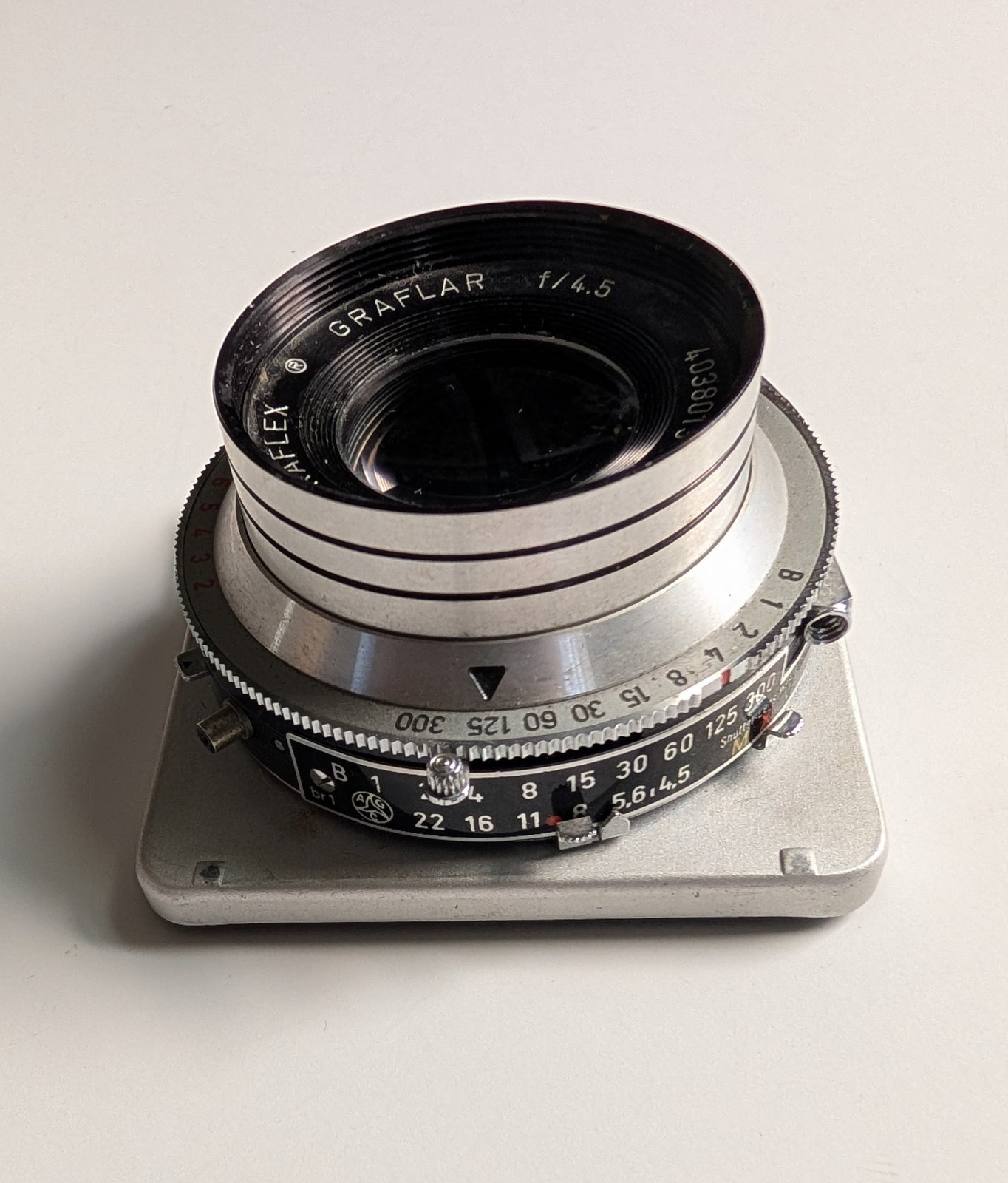 Vintage Graflex 101mm F/4.5 Prontor-SVS Lens