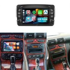 Für Mercedes C/CLK/G Klasse W203 W209 Vito Autoradio Apple Carplay Android15 GPS Für Mercedes C/CLK/G Klasse W203 W209 Vito Autoradio Apple Carplay Android15 GPS