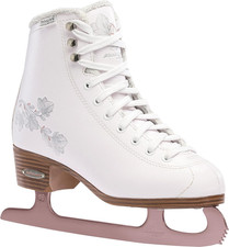 Bladerunner Ice Diva Women'S Adult Figure Skates, White and Rose Gold, Ice Skate