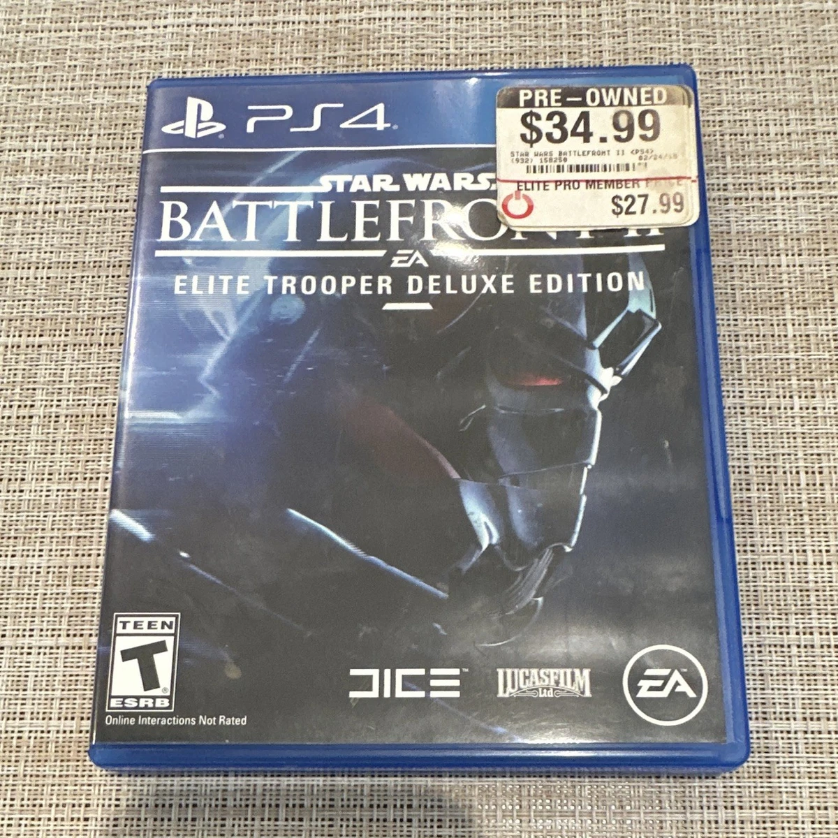 Star Wars: Battlefront II Sony PlayStation 4 Video Games for sale