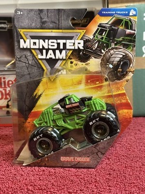 Spin Master 2025 Monster Jam Truck Grave Digger Chase Trainer Trucks Series 44