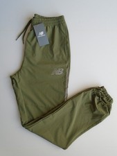 NEW BALANCE All Motion JOGGERS Mens Running Vented Pants Green Size S, M, L