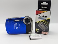 Fujifilm FinePix XP20 Waterproof Silver Digital Camera With New Battery, Charger