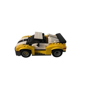 Lego Creator Set 31046 Yellow Car Complete