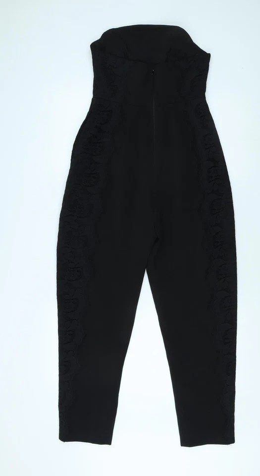 Mono de encaje negro para mujer Whistles talla 8 Foto 2 de 4