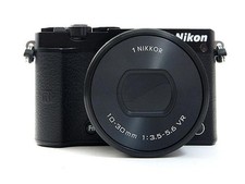 Nikon 1 J5 20.8MP Mirrorless Digital Camera with 10-30mm Lens Black from Japan