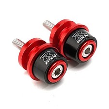 Motorcycle Swing Arm Spools Sliders, CNC Swing Arm Stand Screw, Swingarm Red