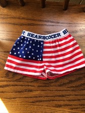 Build a Bear Patriotic Boxers Shorts Fourth J...