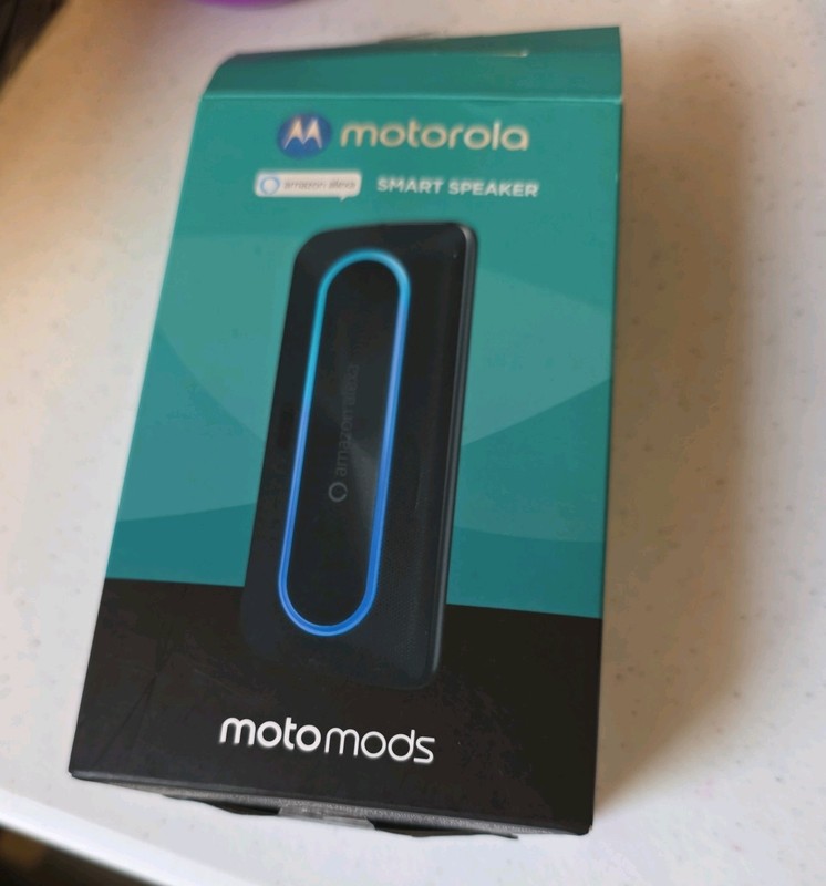 Motorola Smart Speaker with Amazon Alexa for Moto Z, Moto Z Play, Moto Z2 Force