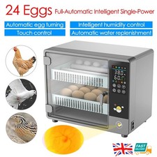 Incubators for Hatching Eggs 2-Tier Fully Automatic Turning for Duck Chicken Egg