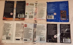 LEGO Star Wars Lot (x6) Vader 4547551 Revan 5002123 Shadow ARF 2856197 Sealed