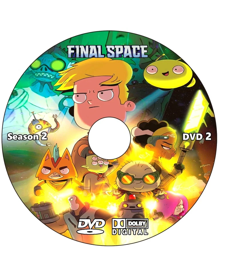 Final Space The Animated Show komplette Staffel 1-3 mit allen 36 Folgen Eng Audio - Bild 4 von 4