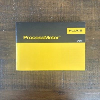 Fluke 789 ProcessMeter - Manual Only