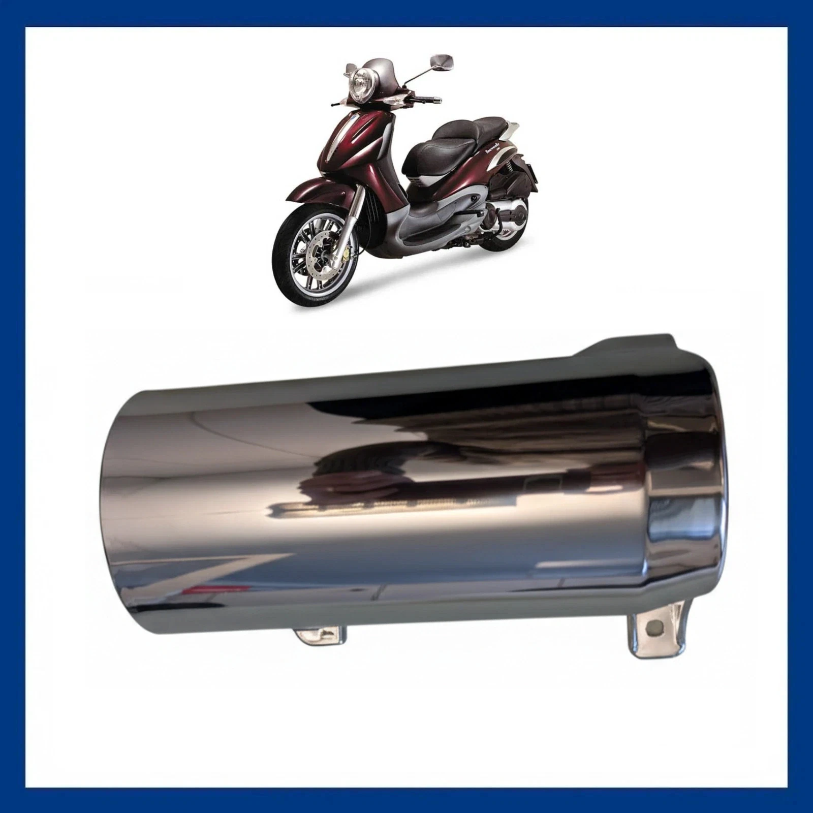 fodero cromato beverly 500