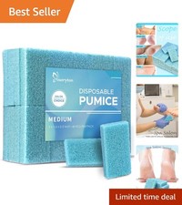 Disposable Foot Scrubber Pumice Pads, Pedicure Pumice Stone Dead Skin Callus ...