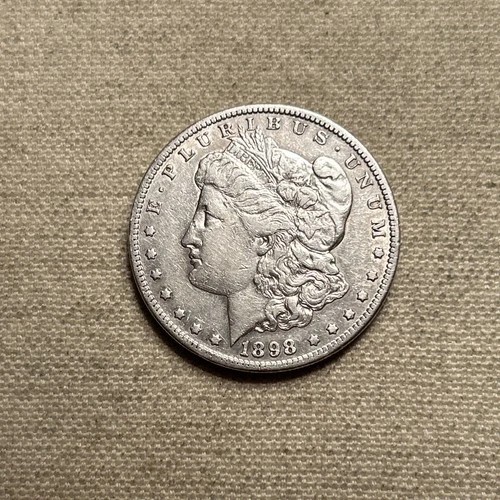 1898-S Morgan Silver Dollar XF Detail San Francisco Mint ZM