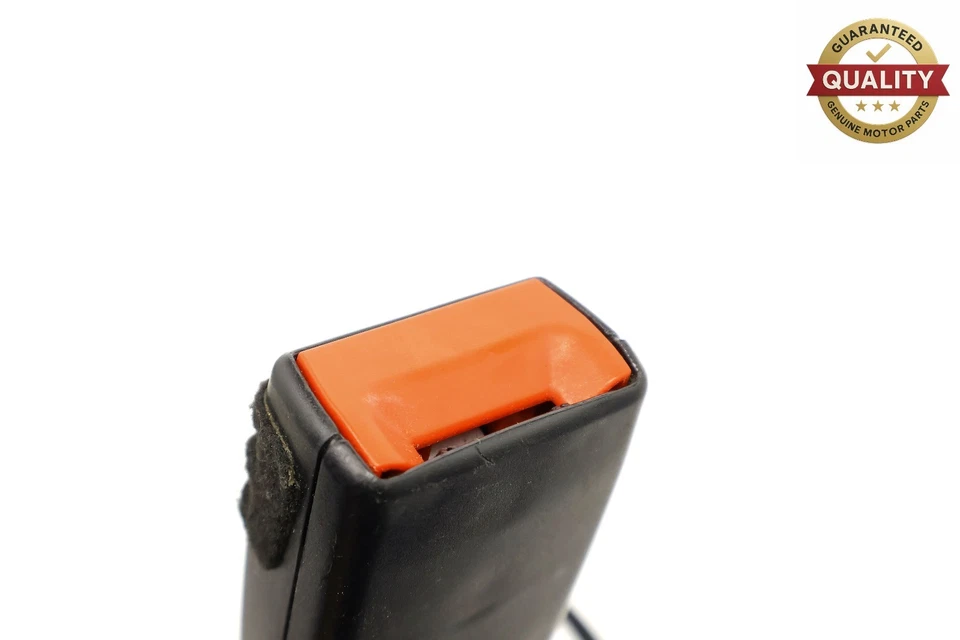AUDI A8 QUATTRO 2011-2018 HEBILLA DE CINTURÓN DE SEGURIDAD DEL LADO DEL PASAJERO DELANTERO DERECHO NEGRO OEM Foto 4 de 4