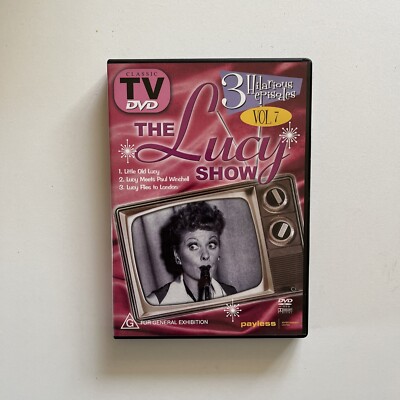 The Lucy Show Volume 7  (DVD, 1962) Featuring Lucille Ball