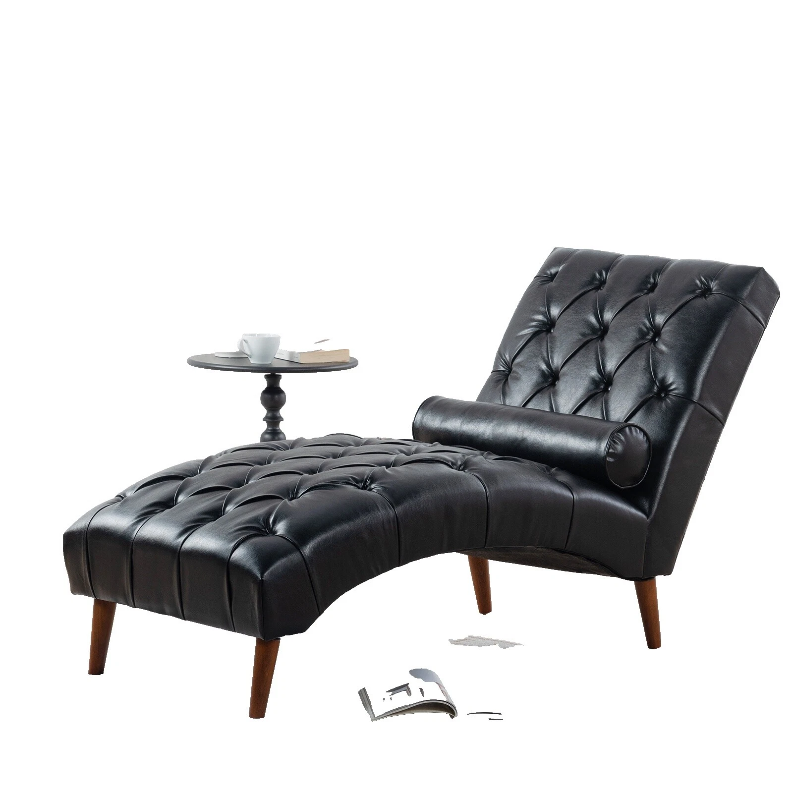 Черные кожаные цепи