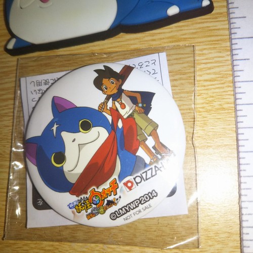 A64609 YO-KAI WATCH / Level-5 / Rubber key chain , Can badge - Picture 2 of 4