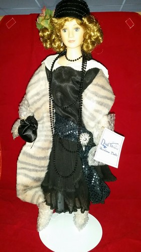 Duck House Porcelain Doll Maggie 1920s Flapper - Bild 2 von 8