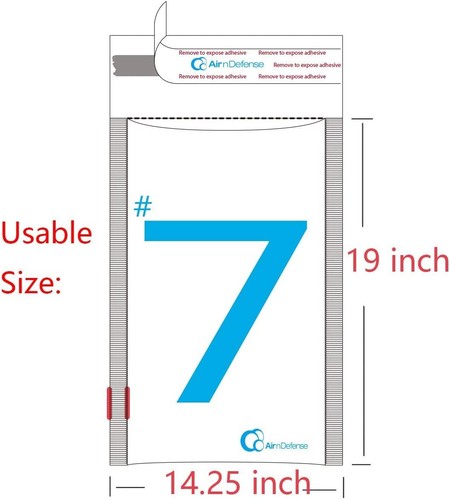 #7 14.25x20 Poly Bubble Padded Envelopes Mailing Mailer Shipping Bag AirnDefense - Picture 2 of 8