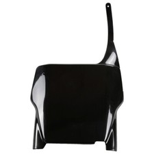 UFO Honda CR/CRF Black Front Number Plate HO03633