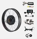 60-72V 1800-2000W  20"/24"/26"x4.0 Fat Wheel Ebike Conversion kit 175mm/190mm