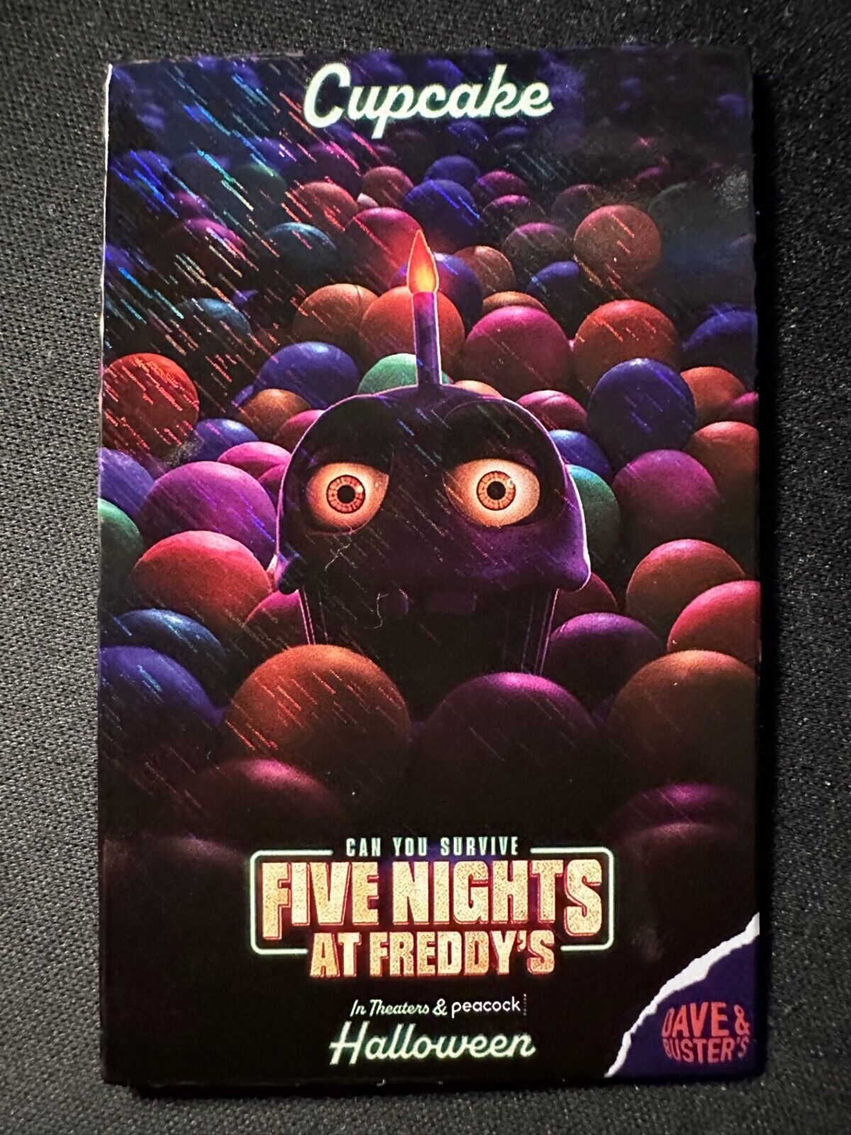 Dave & Busters - Five Nights at Freddy's - Cupcake (Foil, New)