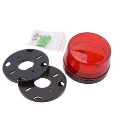 Xenon Strobo Lampada Luce Lampeggiante Lampeggiatore Blitzlampe 12-24V Rosso