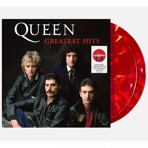 QUEEN GREATEST HITS RUBY RED VINYL USA EXCLUSIVE LIMITED EDITION 2LP NEW SEALED