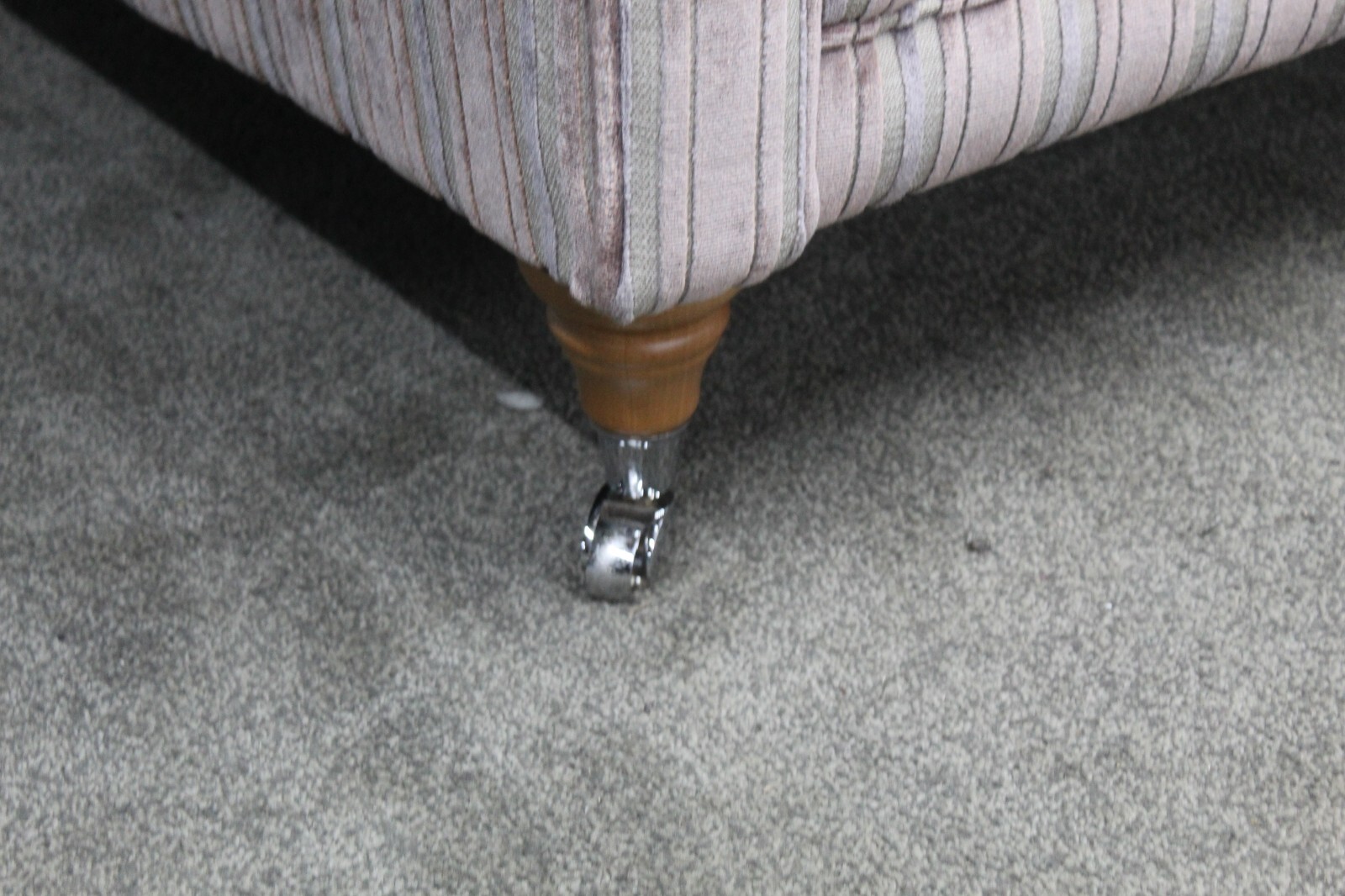 PARKER KNOLL BURGHLEY 2 SEATER SOFA IN A HEATHER, VELVET FABRIC eBay