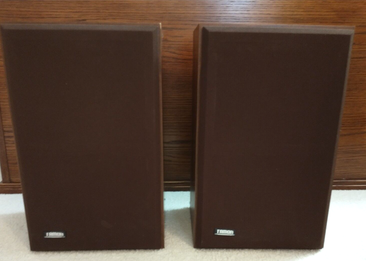 文化財級　伝説の今は無き音響技術たもん(tamon〕市場流通なし　交渉受けます Tamon Bookshelf Speakers; Model TS-3000; 40 Watts (Music); 8 OHMS