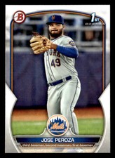 2023 Bowman #BP-149 Jose Peroza Prospects Card New York Mets
