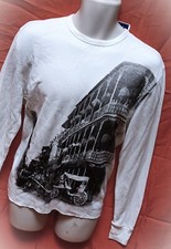 Be Ethie Long sleeve sweeter size L Made in USA Color: Creamy-White