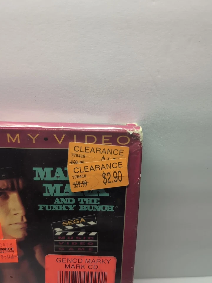 Marky Mark and the Funky Bunch (Sega CD) BRAND NEW FACTORY SEALED ROUGH - Image 3 of 4