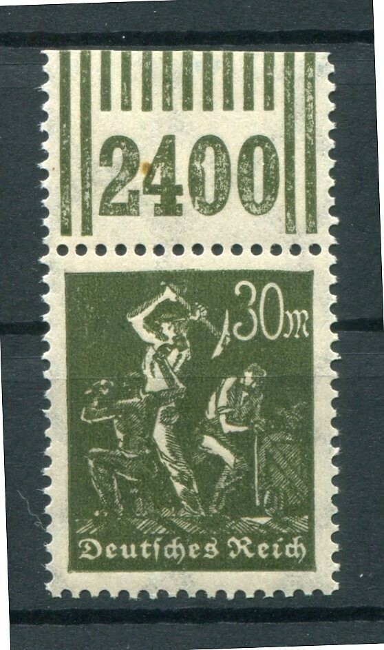 Dr-Infla 243a Pfi Abart** Mnh Postfrisch 80eur (Z5373