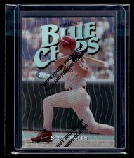 1997 Finest Refractor w/ Protector #133 Scott Rolen Blue Chips Phillies