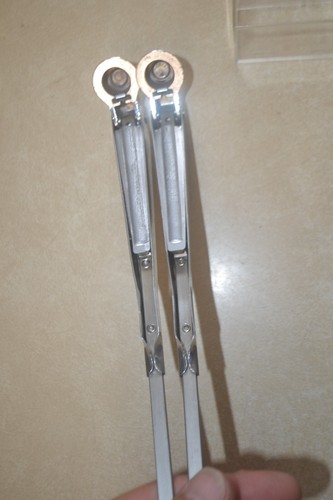 1967-72 68 69 70 71 Chevy Truck C10 K5 Chrome Trico OEM Wiper Arms Mint Show - Picture 5 of 6