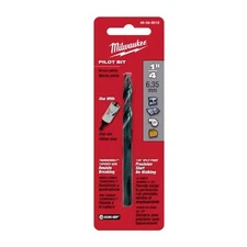Milwaukee 49-56-8000 1/4 in. x 4 in. High Speed Steel Pilot Bit