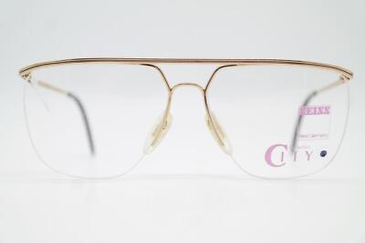 Vintage Occhiali Zeiss CITY Collection 5942 Oro Montatura A Mezzo