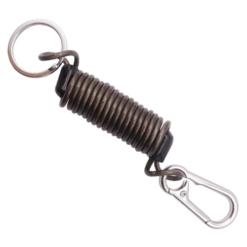 Key Hook Keychains for Backpacks Stretchy Spirals Keyring Coil Spring Keychains - 第 12/14 張圖片