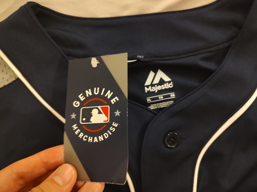 Majestic Seattle Mariners MLB Plain Jersey Size XL *BRAND NEW* Authentic - Picture 3 of 7