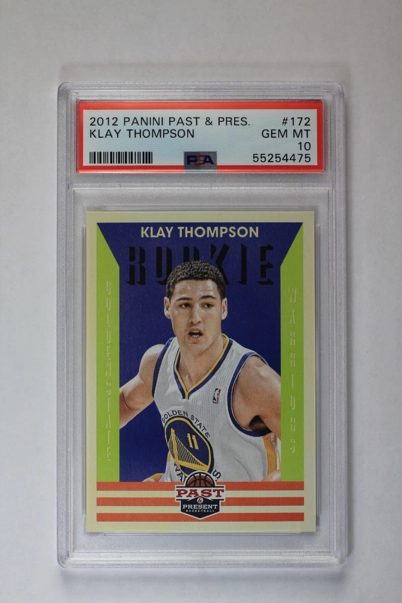 Klay Thompson Basketball Grade 10 Rookie Sports Trading Cards