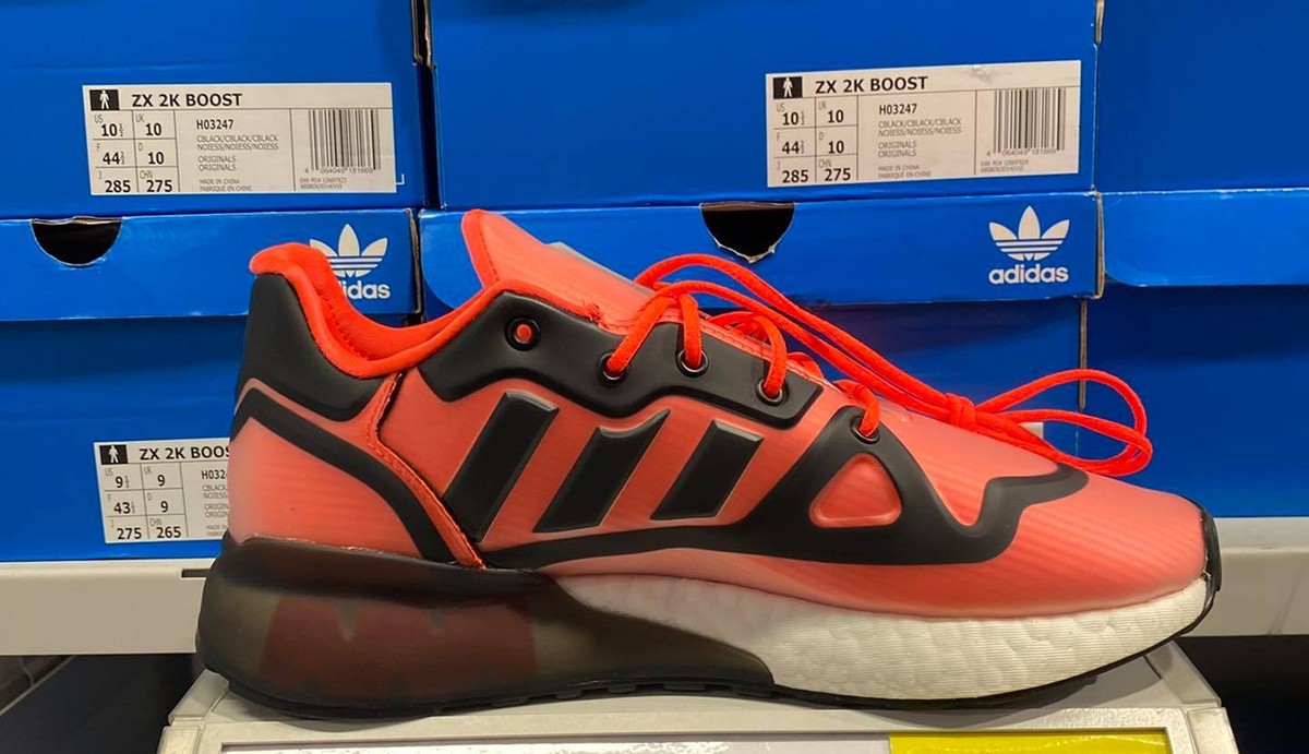 Adidas Originals ZX 2K BOOST FutureShell Men's 10.5 Orange White Black Shoes NEW | eBay Adidas Originals ZX 2K BOOST FutureShell Men's 10.5 Orange White Black Shoes NEW | eBay