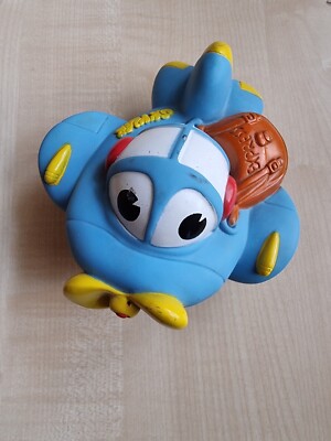  Gummi Flugzeug Skyler von Shelcore von 1988. Leichte Gebrauchsspuren Rarität 